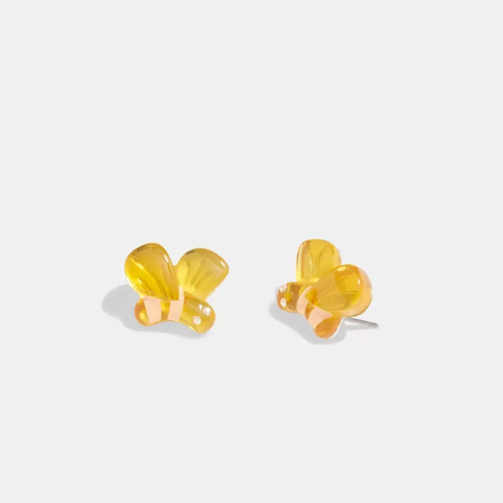 Bumble Bee Stud Earrings