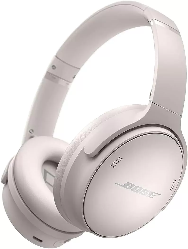 Bose QuietComfort 45 Wireless Bluetooth Noise Cancelling Headphones, Over-Ear Headphones with Microphone, Personalized Noise Cancellation and Sound, Triple Black