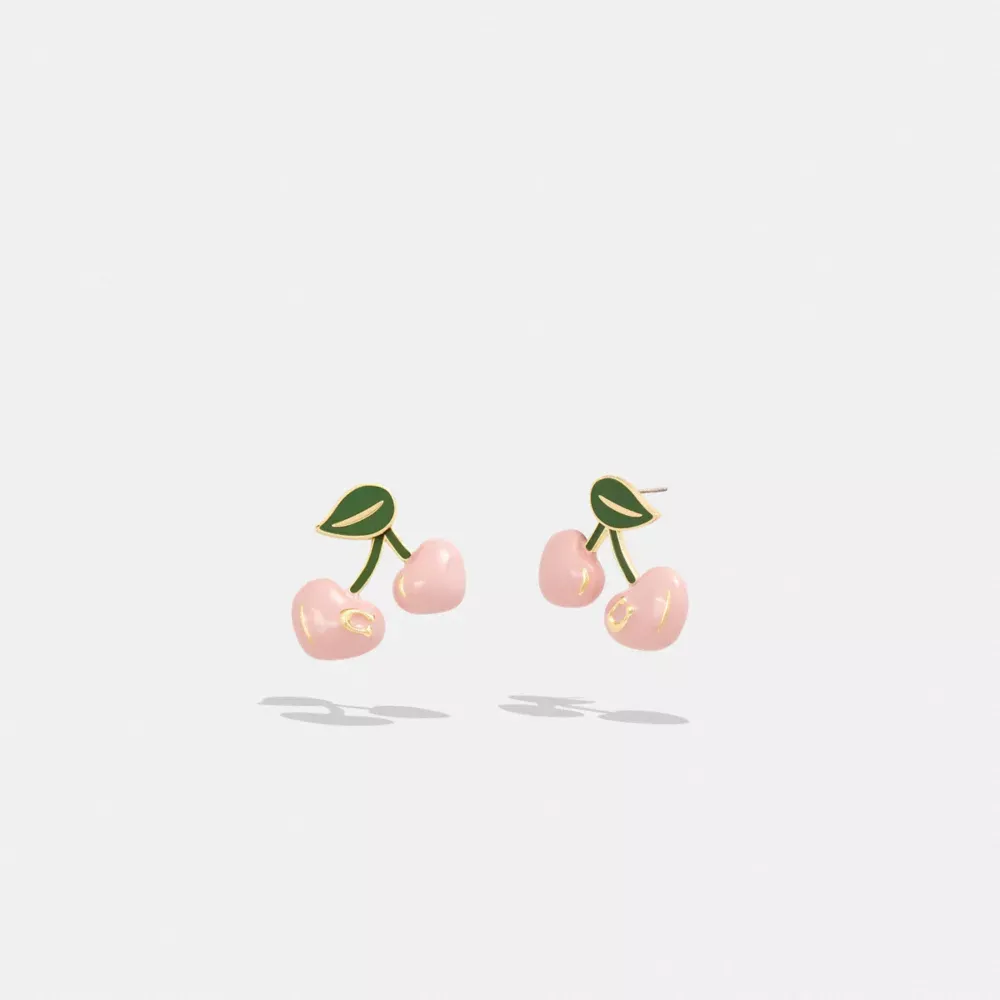 Cherry Stud Earrings