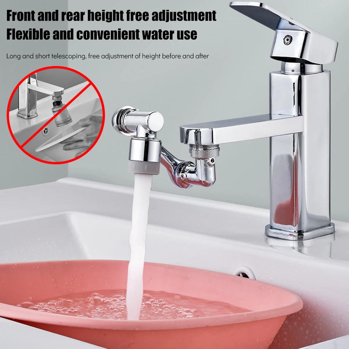 Rotatable Multifunctional Extension Faucet