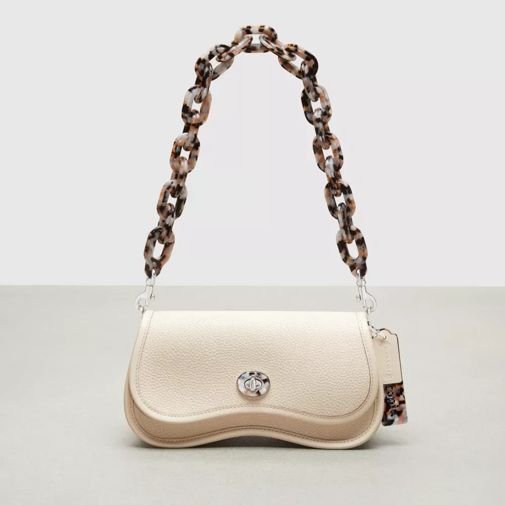 Wavy Dinky Bag With Crossbody Strap