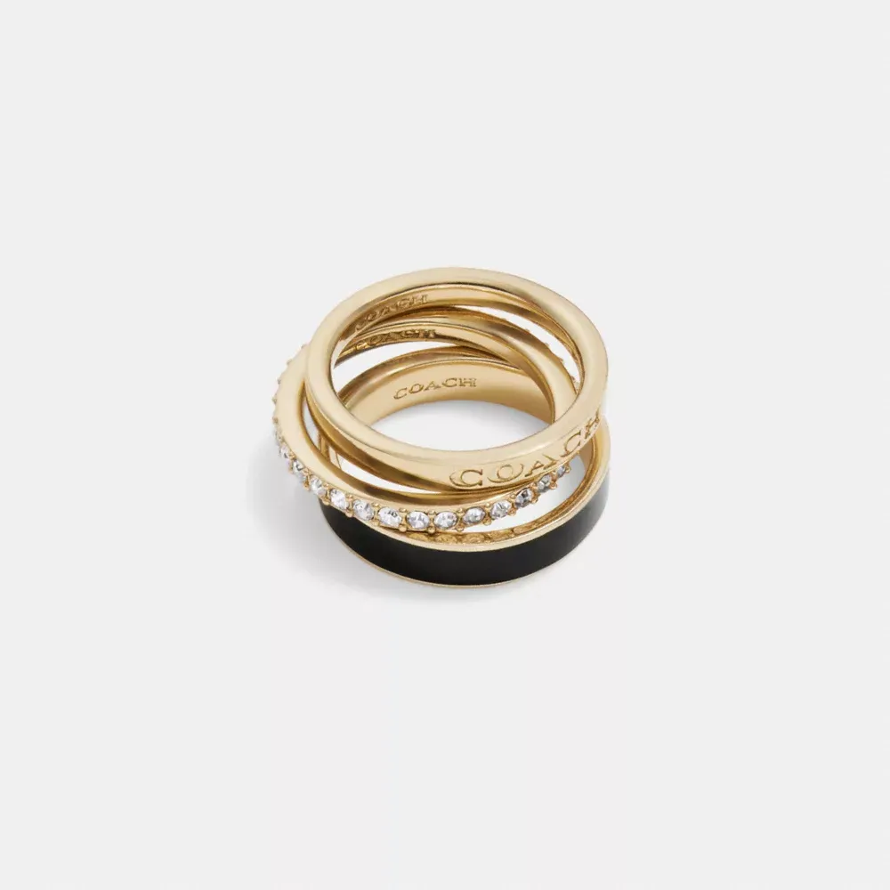 Signature Enamel Ring Set