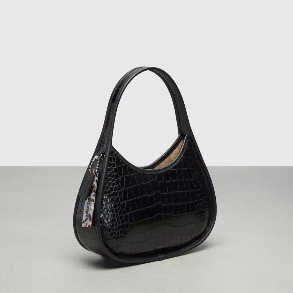 Ergo Bag In Croc Embossed  topia Leather