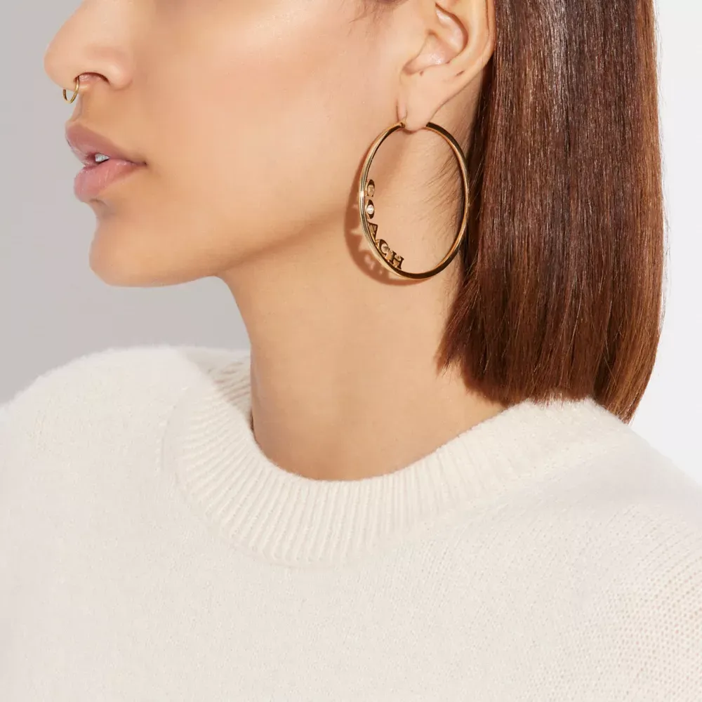 Medium Hoop Earrings
