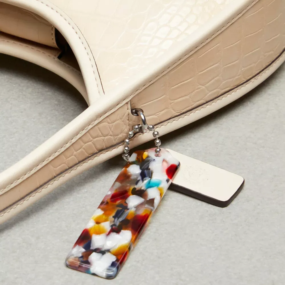 Ergo Bag In Croc Embossed  topia Leather