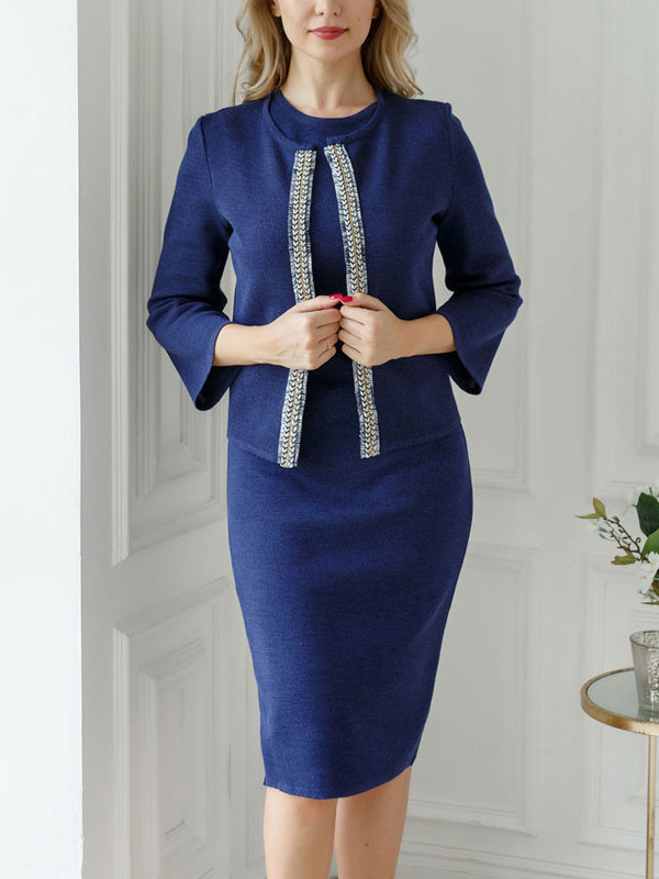 Lady temperament coat dress ladies suit