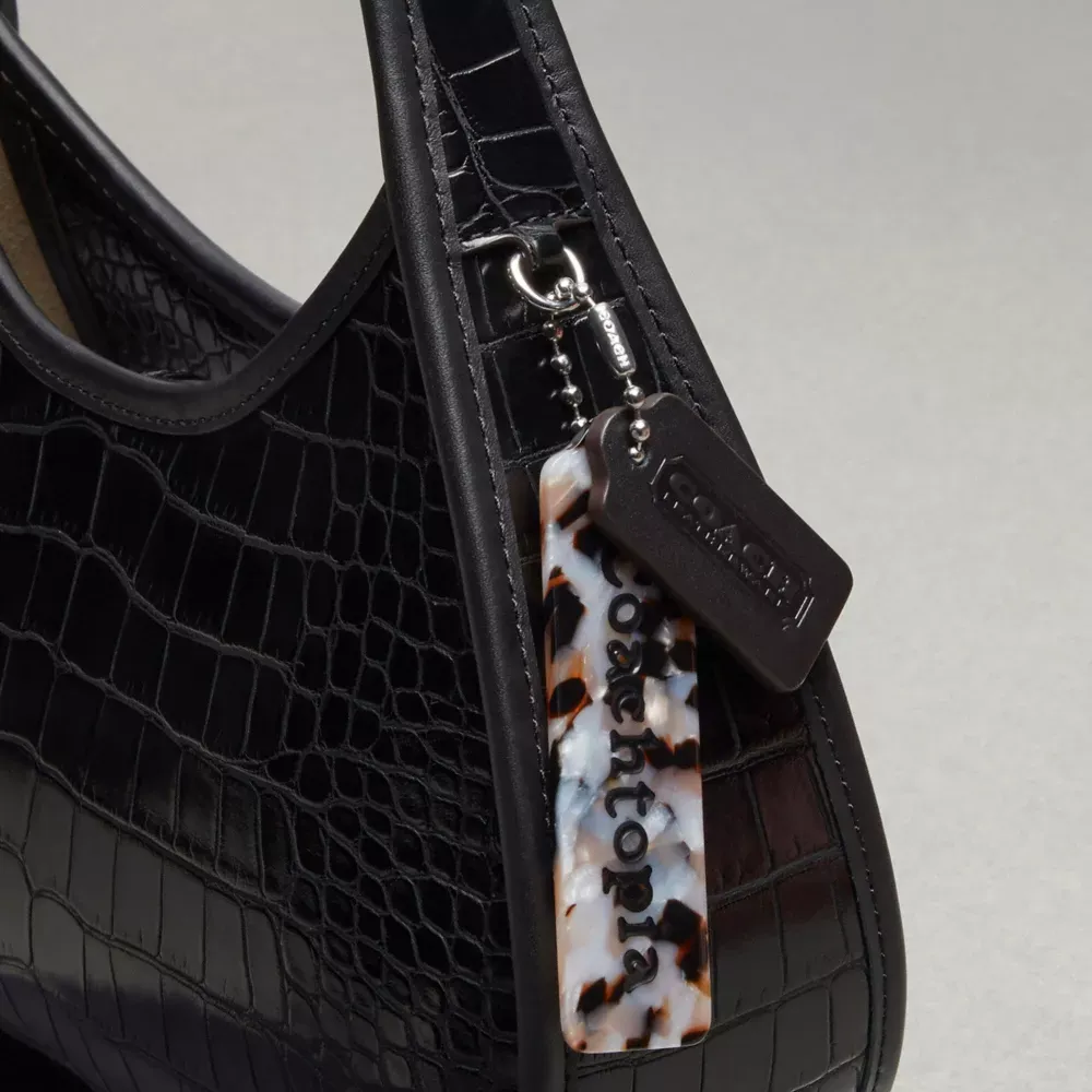 Ergo Bag In Croc Embossed  topia Leather