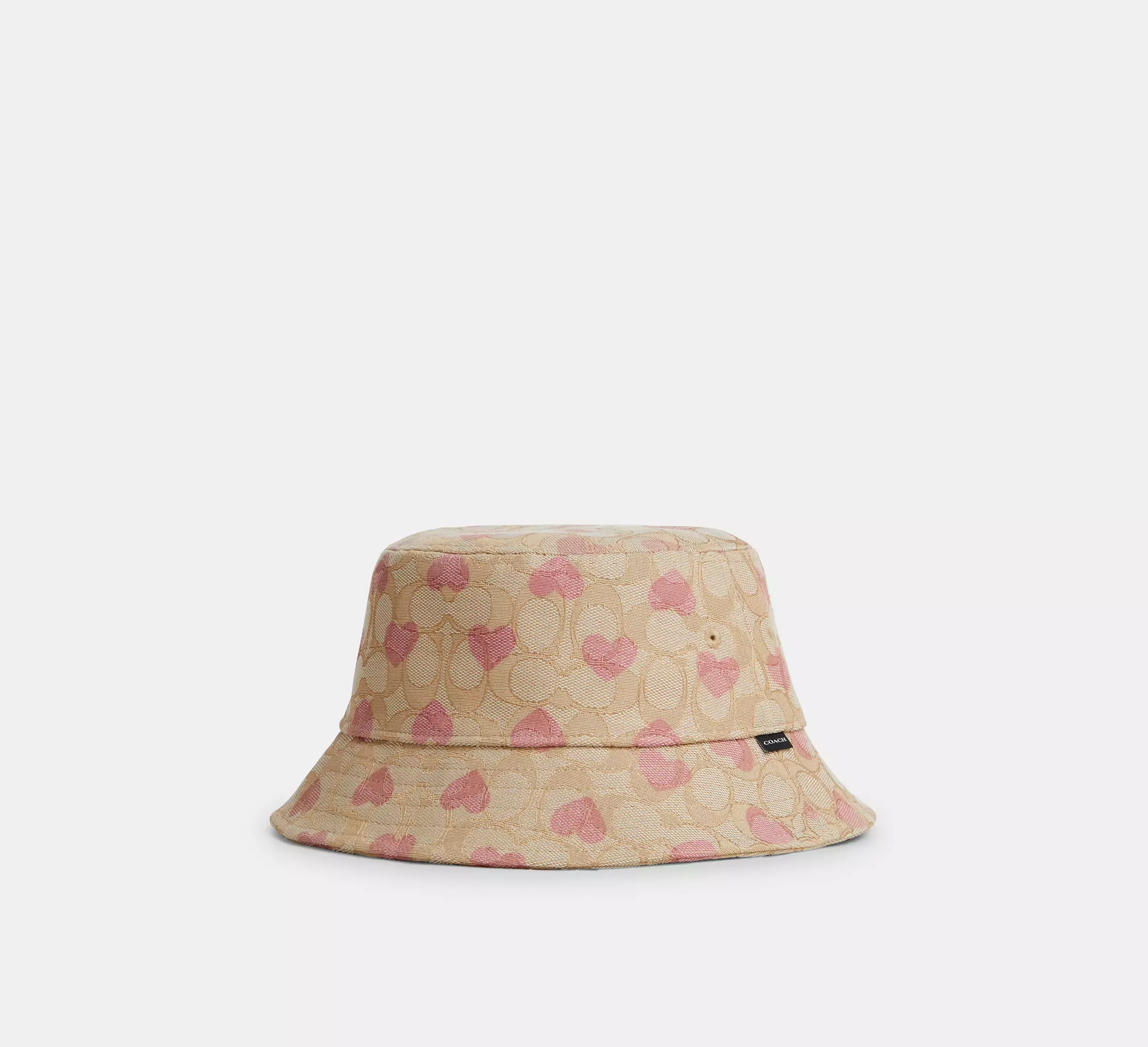 Signature Heart Print Bucket Hat