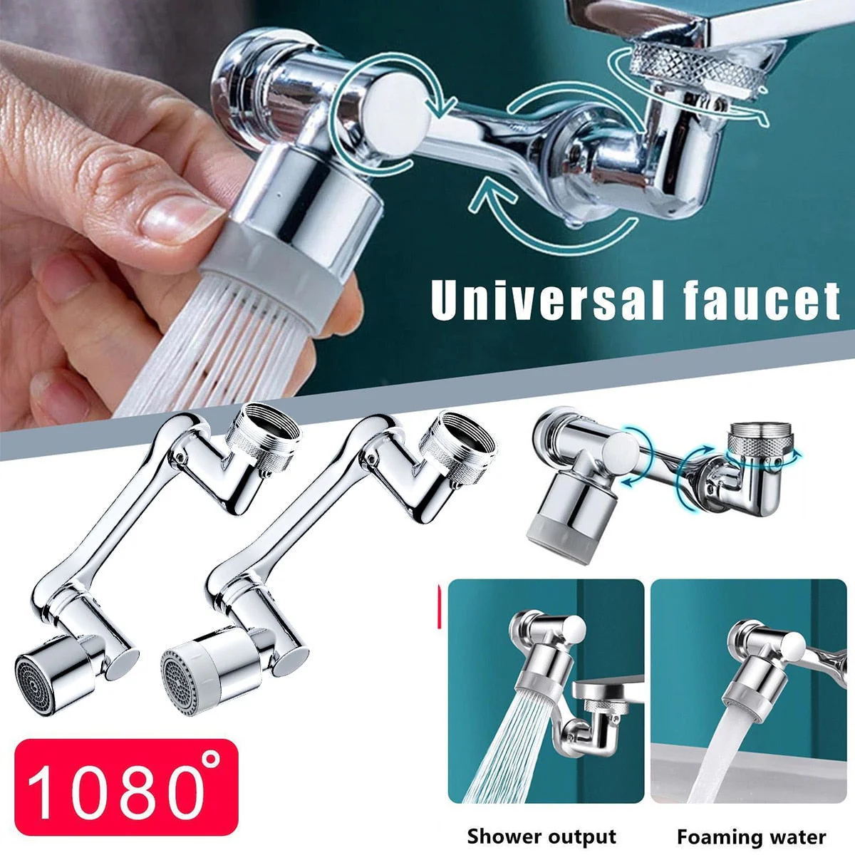 Rotatable Multifunctional Extension Faucet