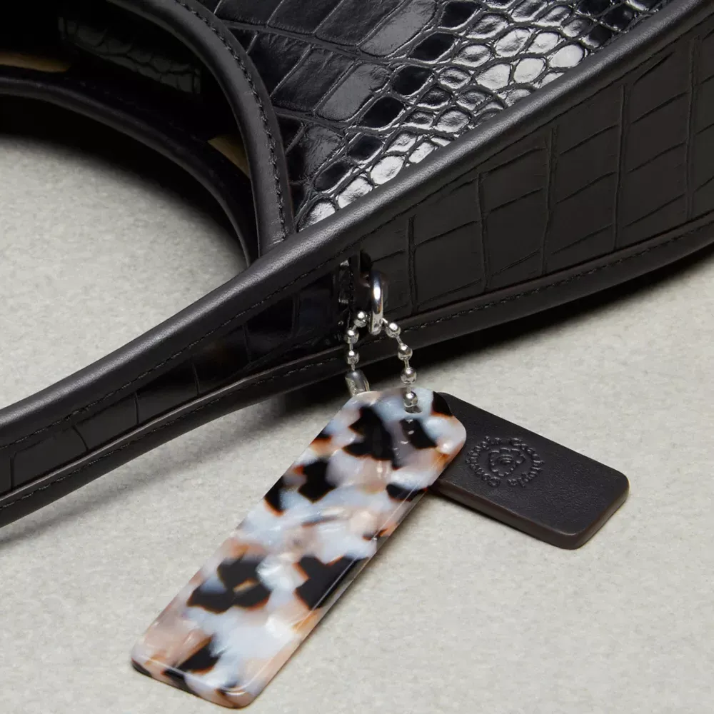 Ergo Bag In Croc Embossed  topia Leather