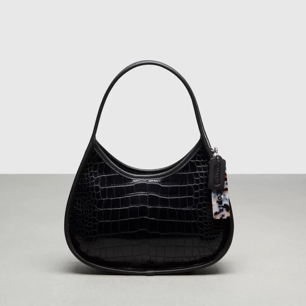 Ergo Bag In Croc Embossed  topia Leather