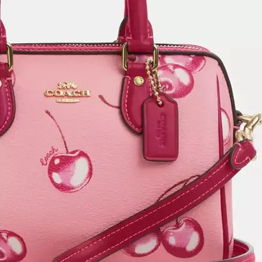 Mini Crossbody With Cherry Print