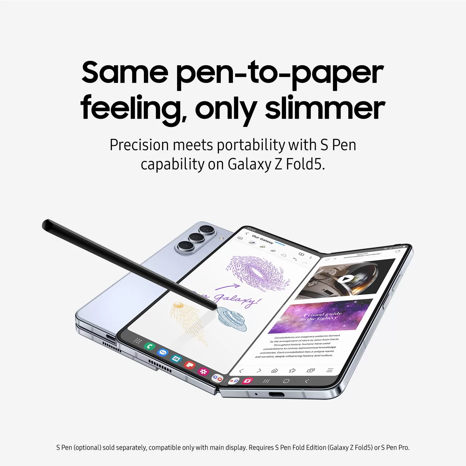 🎁Special Deals🎁-💥Ending Soon💥Year-end Clearance Z FOLD 5 VIP DEALS-Factory Unlocked Android Smartphone, Big 7.6” Screen for Streaming, Gaming, Dual App View, One-Hand Control, Hands-Free Use, 2023