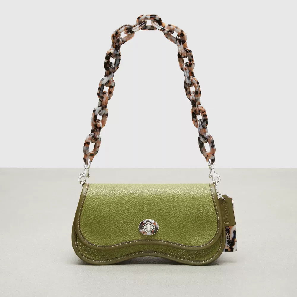 Wavy Dinky Bag With Crossbody Strap