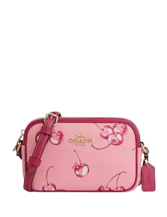 Mini Jamie Camera Bag With Cherry Print