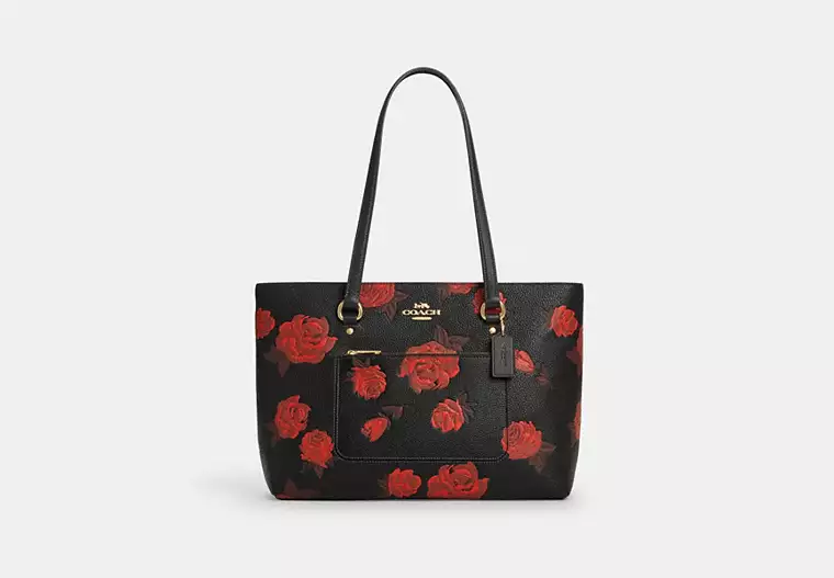 Station Tote Bag With Floral Print