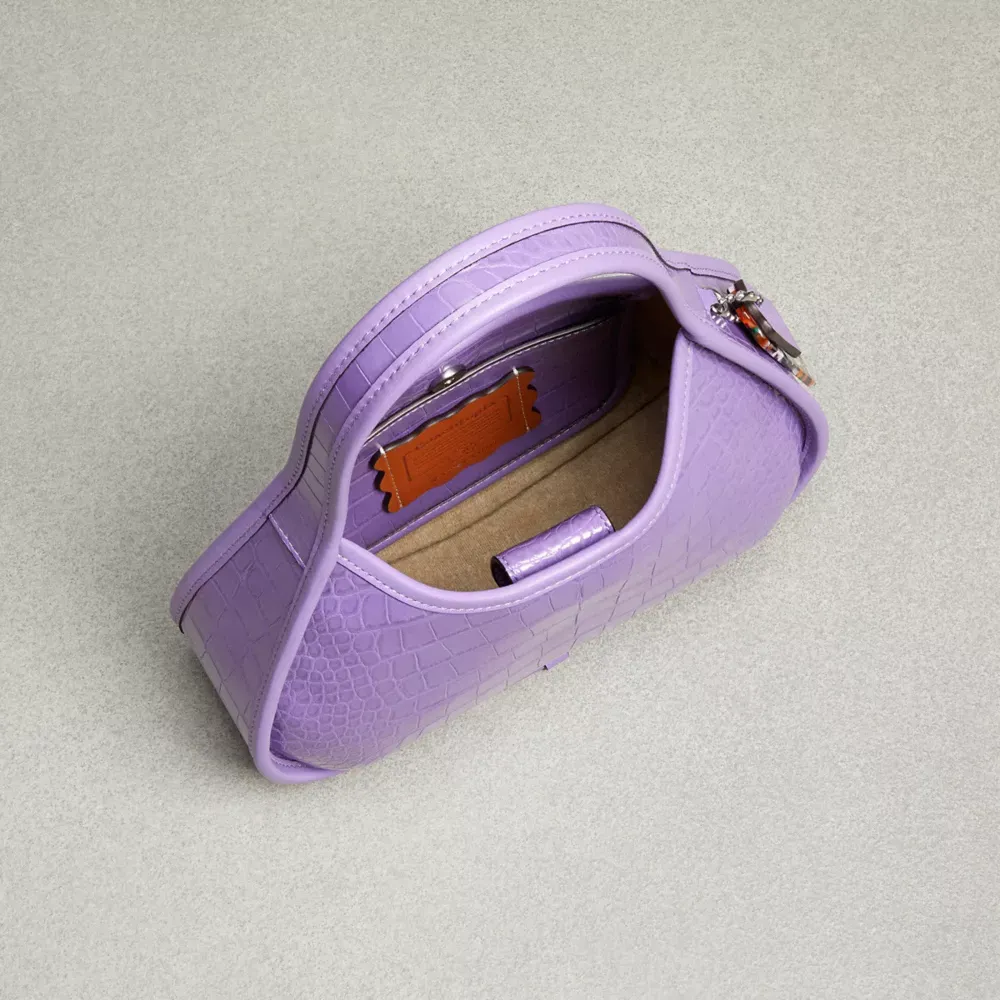 Ergo Bag In Croc Embossed  topia Leather