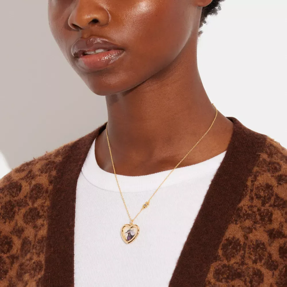 Disney X Villains Heart Necklace