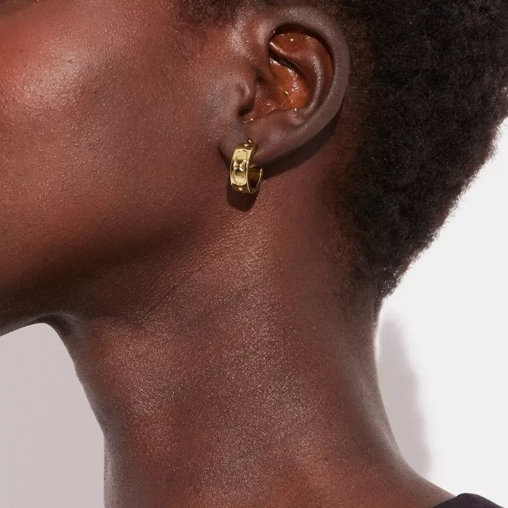 Signature Huggie Earrings