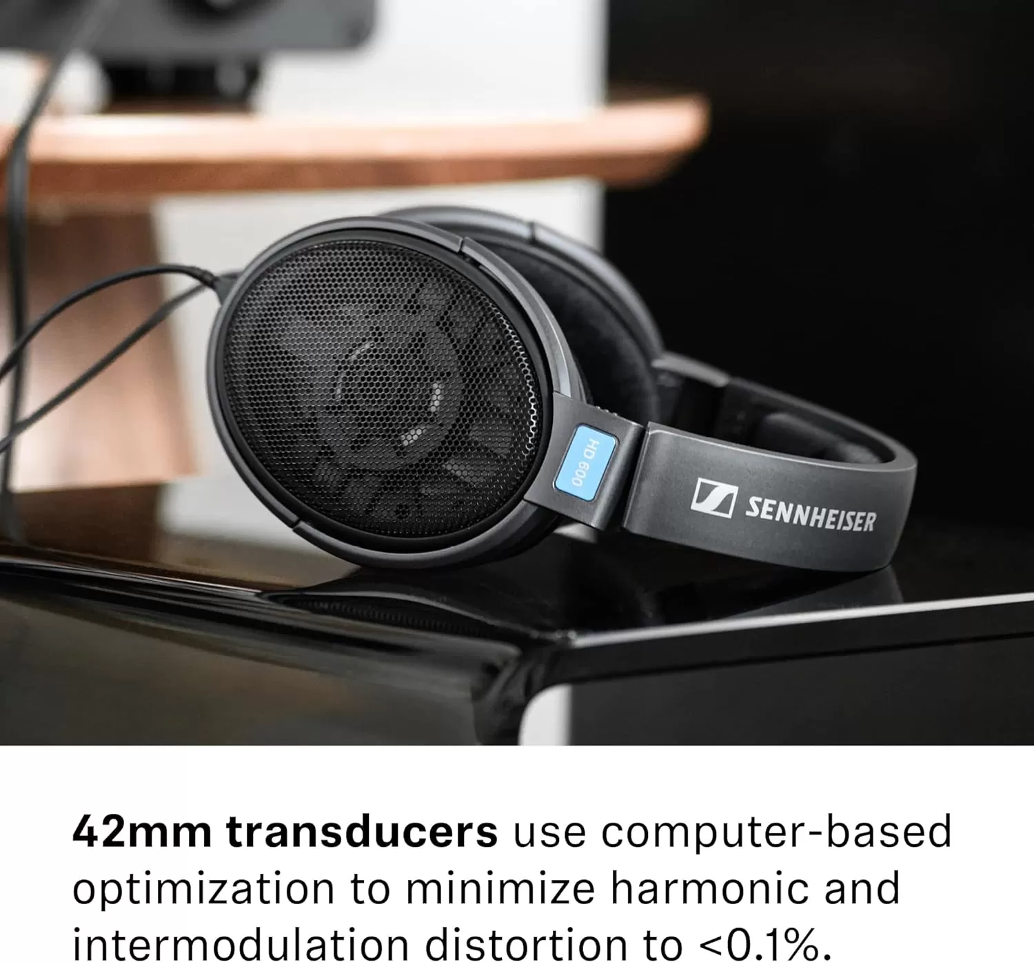 Sennheiser Consumer Audio HD 600 - Audiophile Hi-Res Open Back Dynamic Headphone, Black