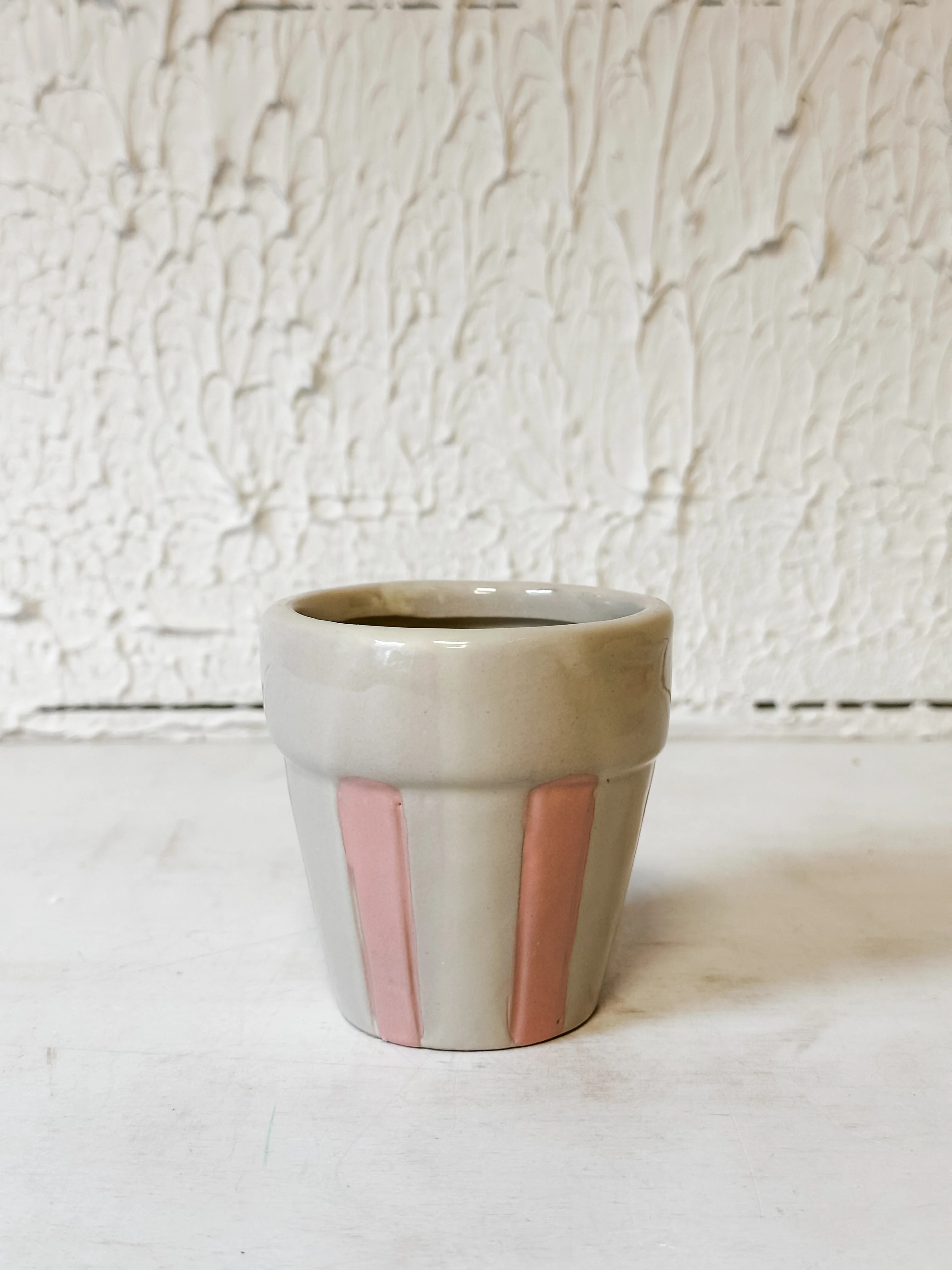 Striped Mini Pots