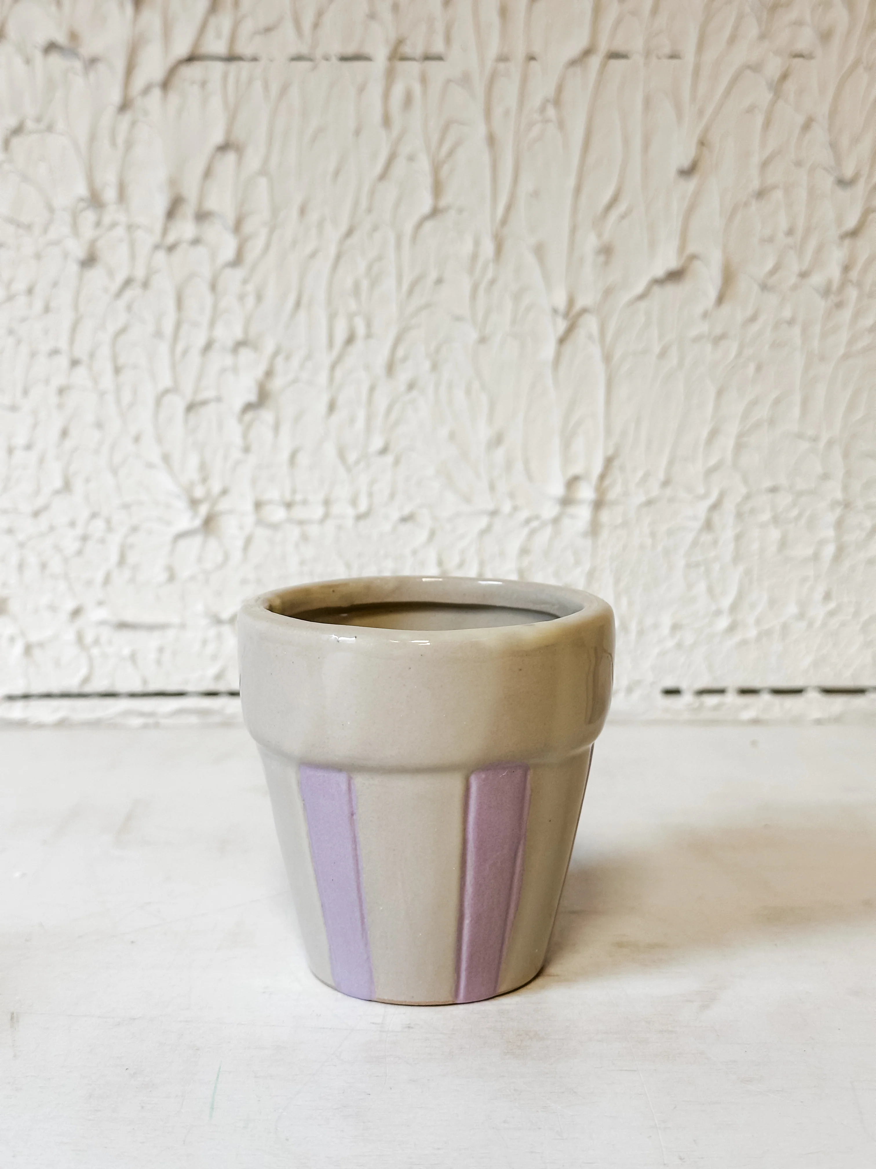 Striped Mini Pots