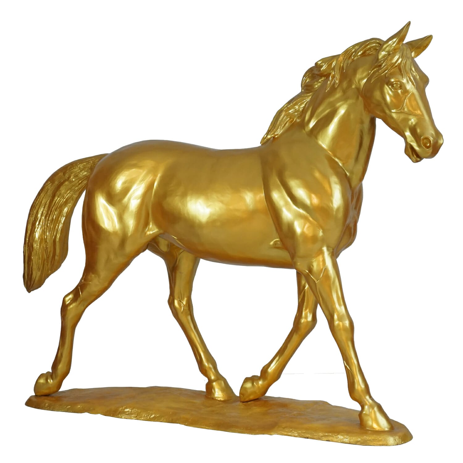 Walking Horse Gold Finish